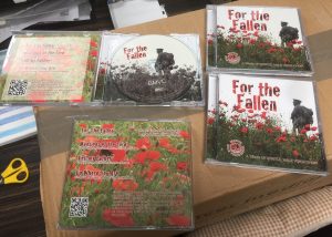 rembrance cd soldier in field of poppies